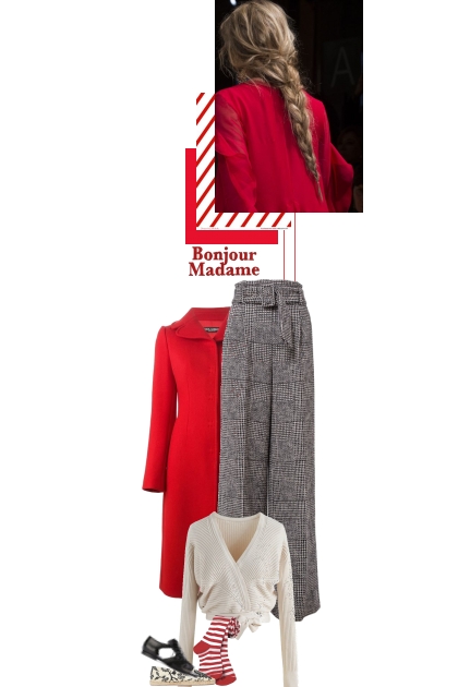 Red and white day- Fashion set