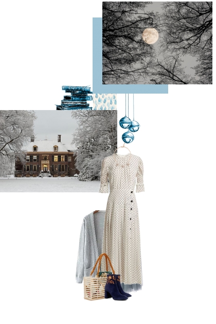 The blue and the white- Fashion set