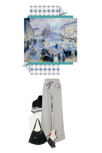 A good day find yourself a Pissarro- Fashion set