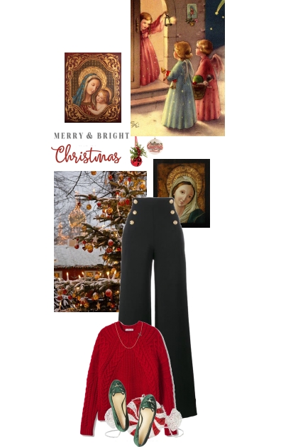 T was the night before Christmas- Fashion set