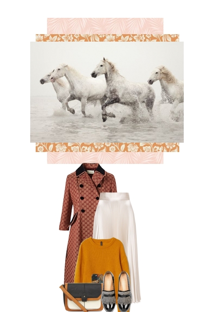 Keystone species 32: WILD horses- combinação de moda
