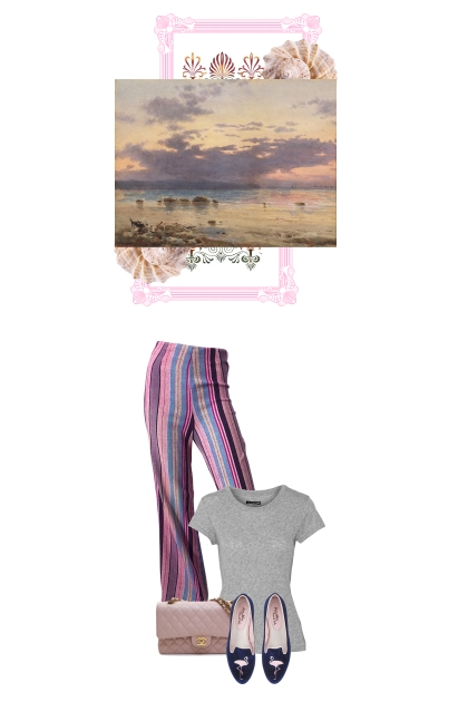 Summer seaside pastel- Fashion set