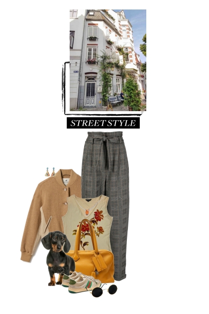 Quickly thrown together look
