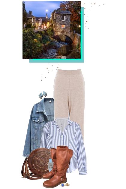One last errant at dusk- Combinazione di moda