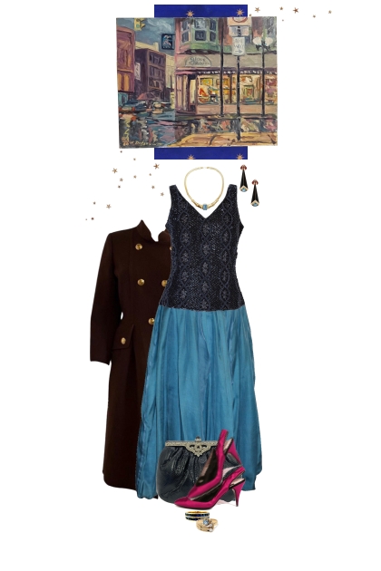The 1980s bold diner date look (part I)