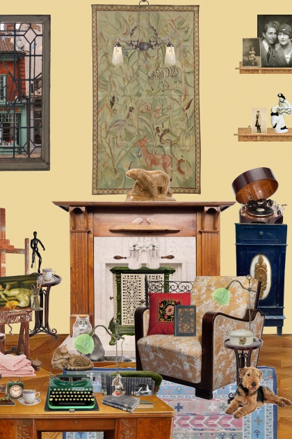 The artists work room in the 1920s (part I)