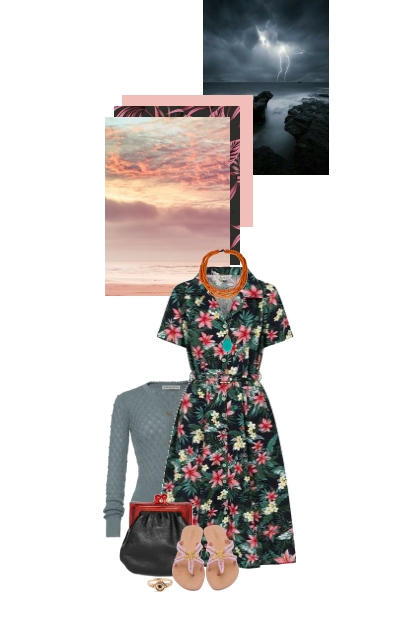 Stormy and tropical look
