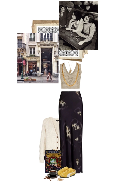 She found an old photo of greatgrandmama in Paris