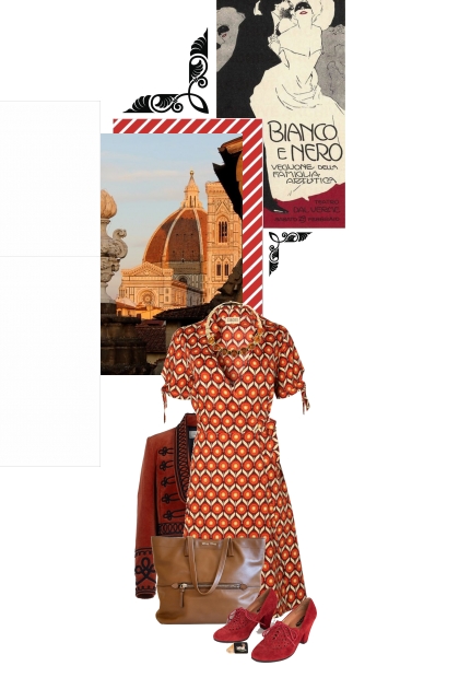 The woman from Firenze preferred warm colours