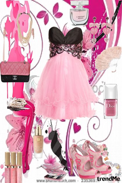 pink- Modna kombinacija