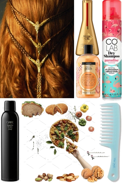 Feed Yourself To Feed Your Hair- Fashion set