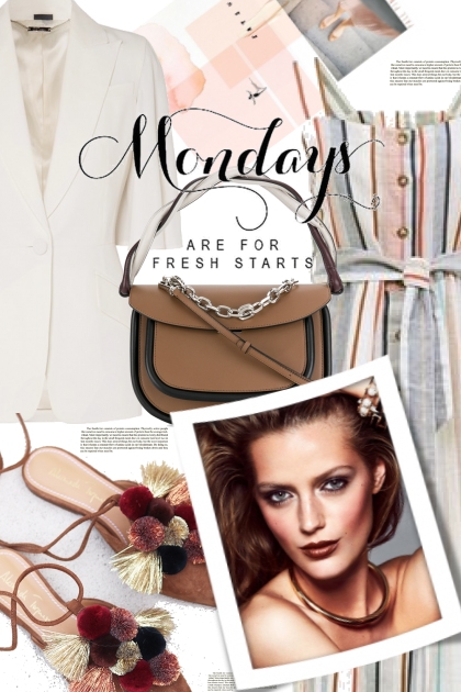 Monday- Combinazione di moda