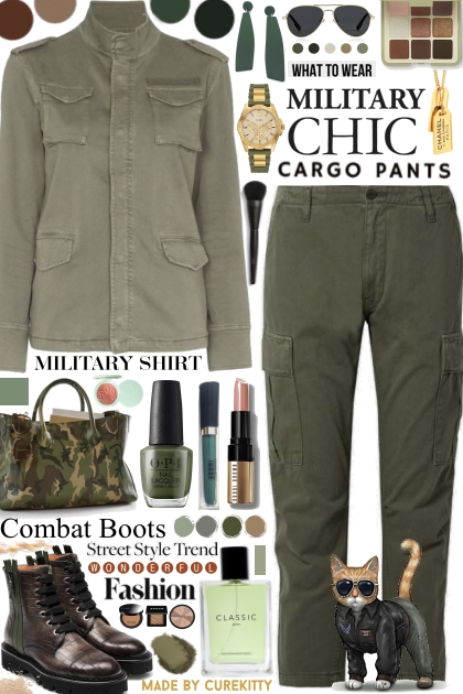 What to Wear: Military Chic!