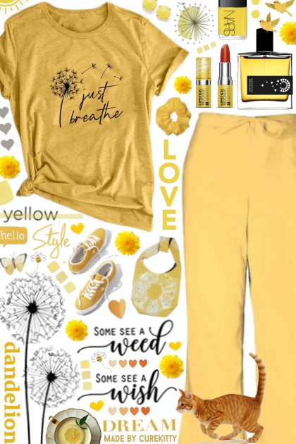 Some See a Weed, Some See a Wish!- Fashion set