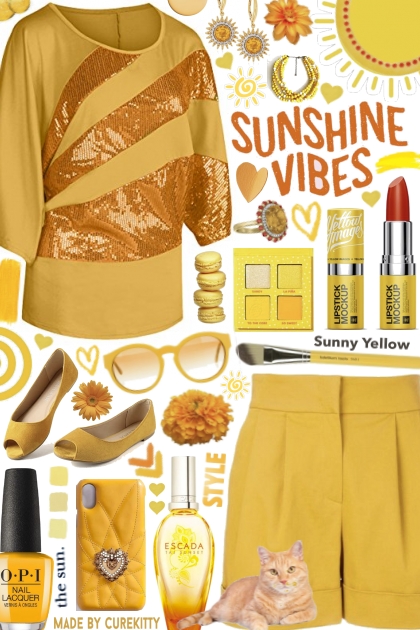 Sunny Yellow Sunshine Vibes!