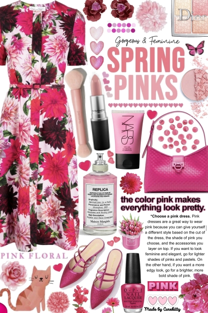 The Color Pink Makes Everything Look Pretty!- Combinazione di moda