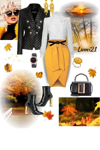 yellow autumn- Combinaciónde moda