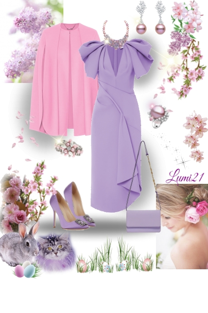 Lilac in spring- Modekombination