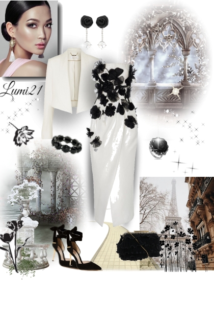 BLACK AND WHITE FANTASY- Combinaciónde moda