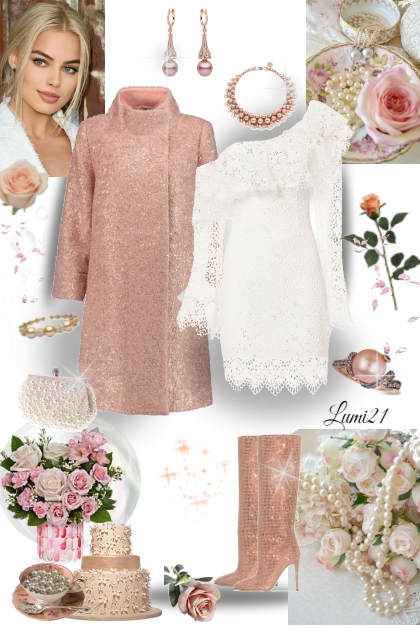 PEARLS,LACE AND ROSES