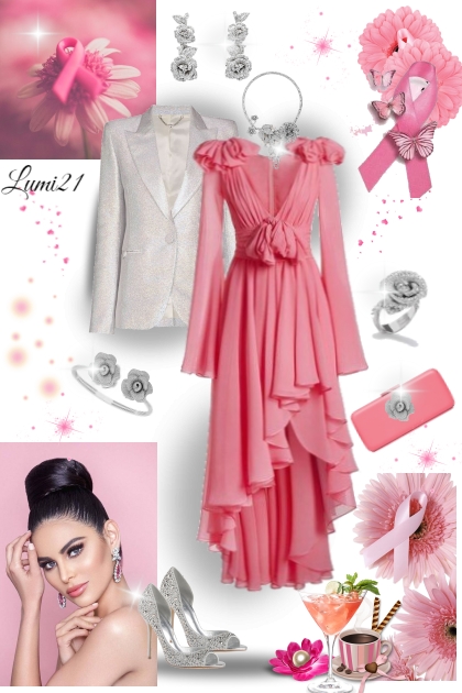 WEAR PINK FOR LIFE,FOR HOPE- Fashion set