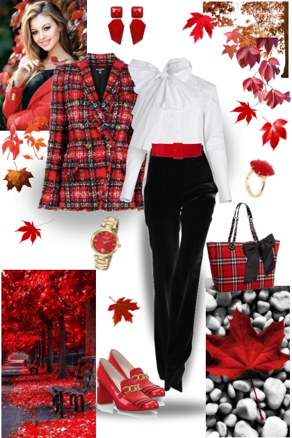 AUTUMN ON THE JOB- Combinazione di moda