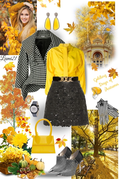 GOLDEN DAYS OF AUTUMN- Fashion set