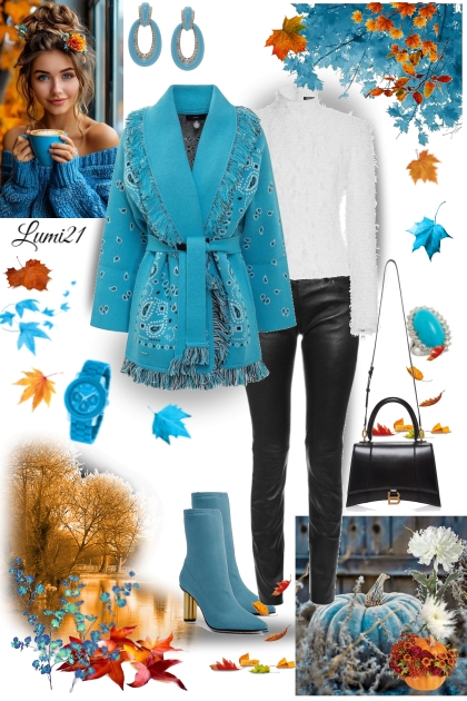 AUTUMN BLUES- Fashion set