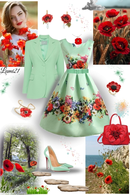 SUMMER WITH POPPIES
