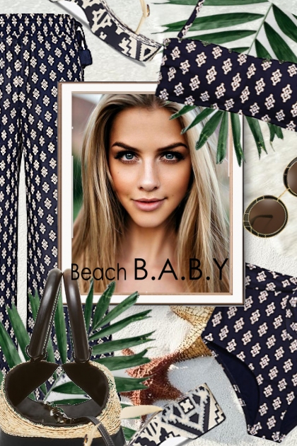 Beach B.A.B.Y- combinação de moda