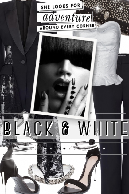 Black & White Party- 搭配