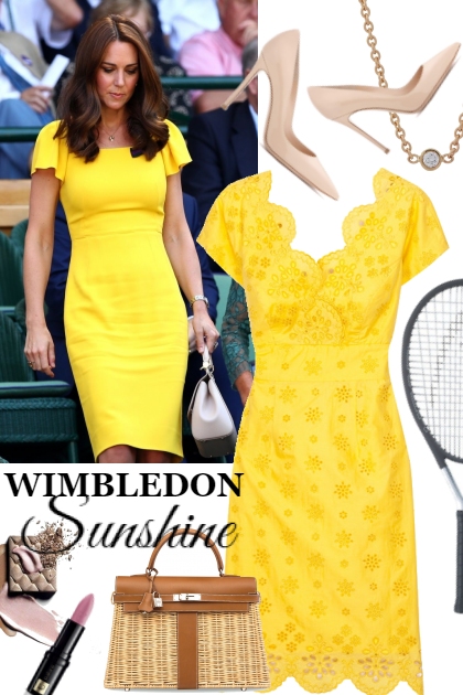 Wimbledon sunshine- Combinazione di moda