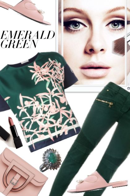 Emerald Green- Combinaciónde moda