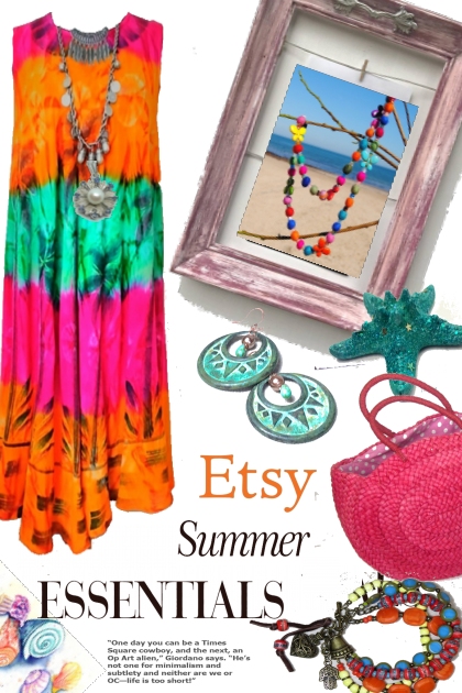 Etsy Summer Essentials - combinação de moda