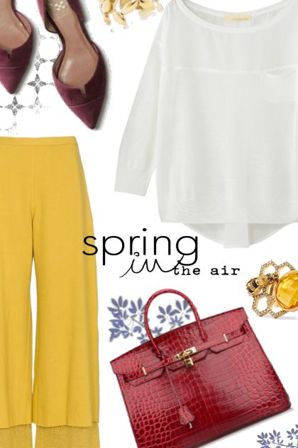 SPRING IS IN THE AIR- Fashion set
