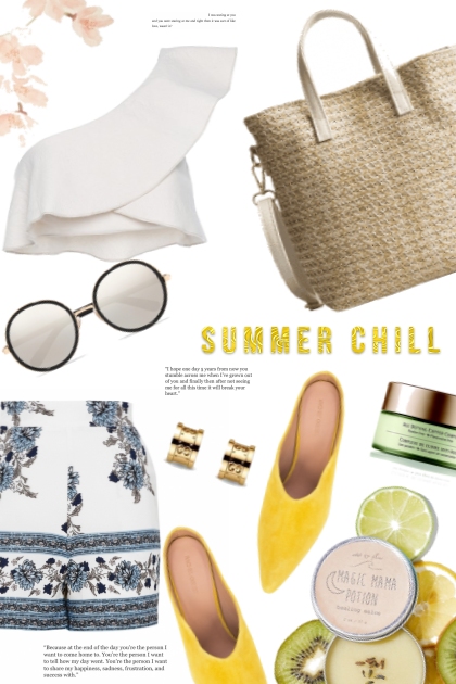 Summer chill- Combinazione di moda