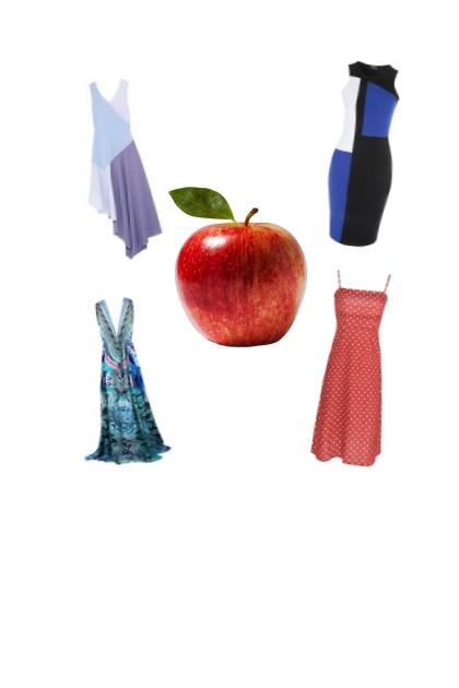Фигура яблоко- combinação de moda