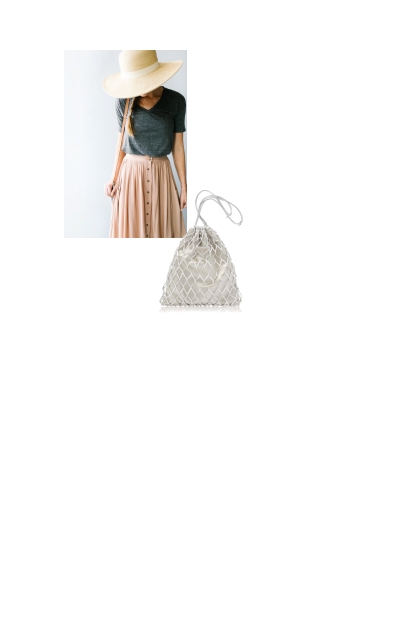 сумка авоська- Модное сочетание