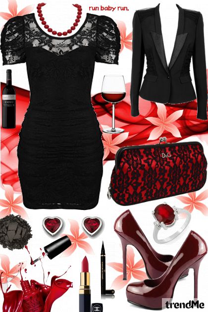 Red, red wine you make me feel so grand  - Fashion set