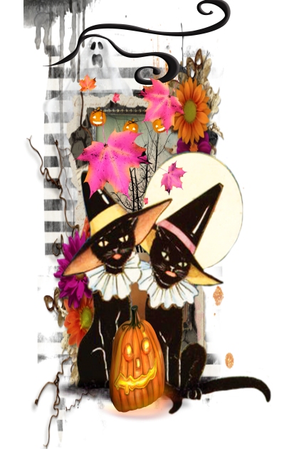 Halloween Bookmark- Fashion set