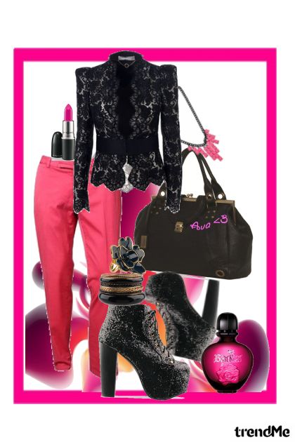 Pinky kombinacija s Avom- Fashion set
