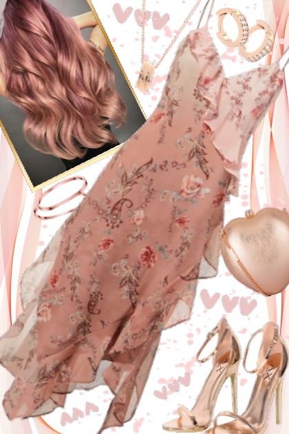 Romantic Rose Gold- Combinaciónde moda