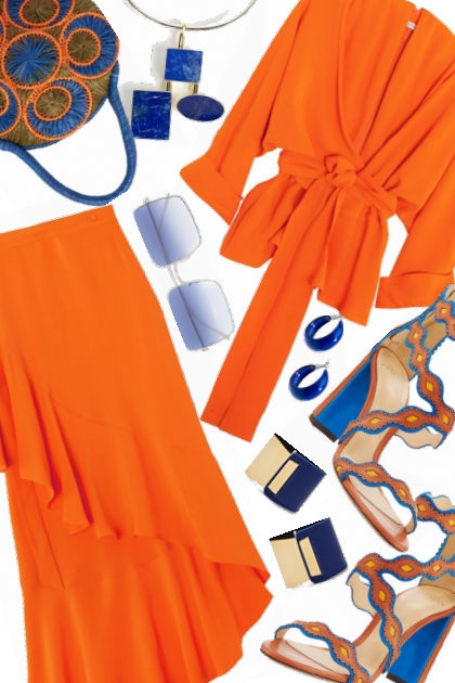 Colour Crush:Orange- Modekombination