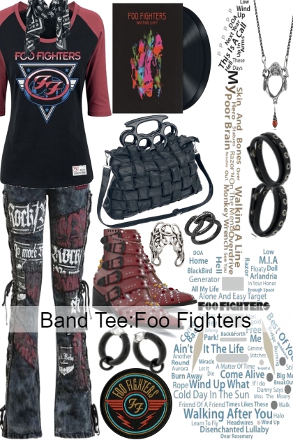 Band Tee:Foo Fighters