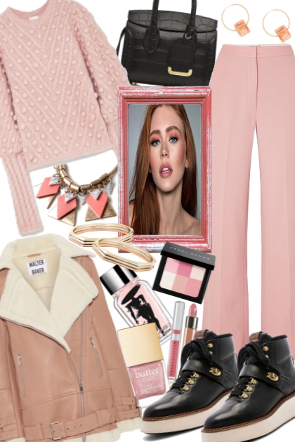 Autumn: Blush Pink- Modna kombinacija