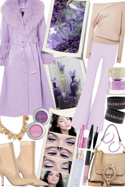 I Love Lavender- Modna kombinacija