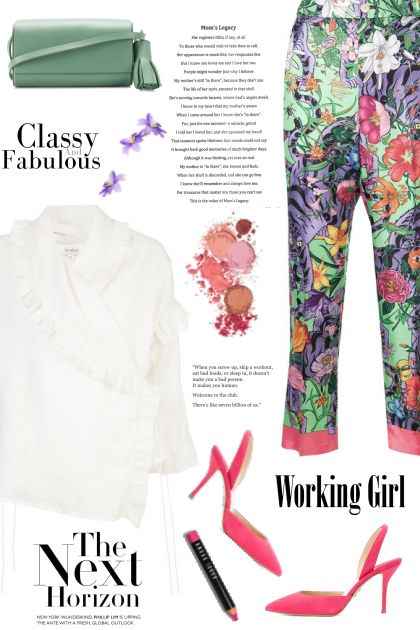 Working girl- combinação de moda