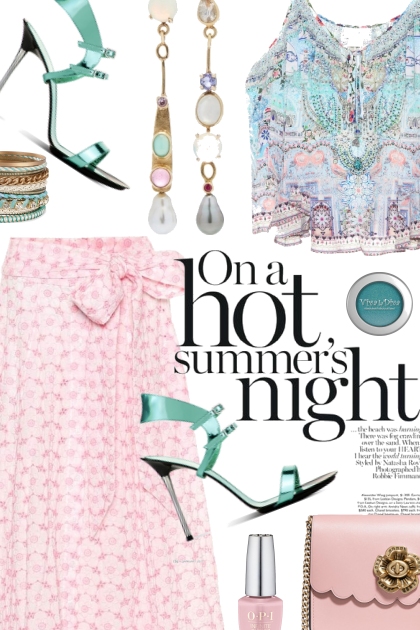 summer's night- combinação de moda