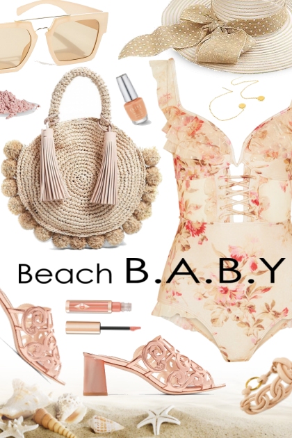 beach baby- combinação de moda
