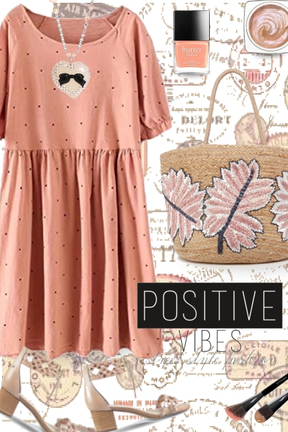 positive vibes- Fashion set
